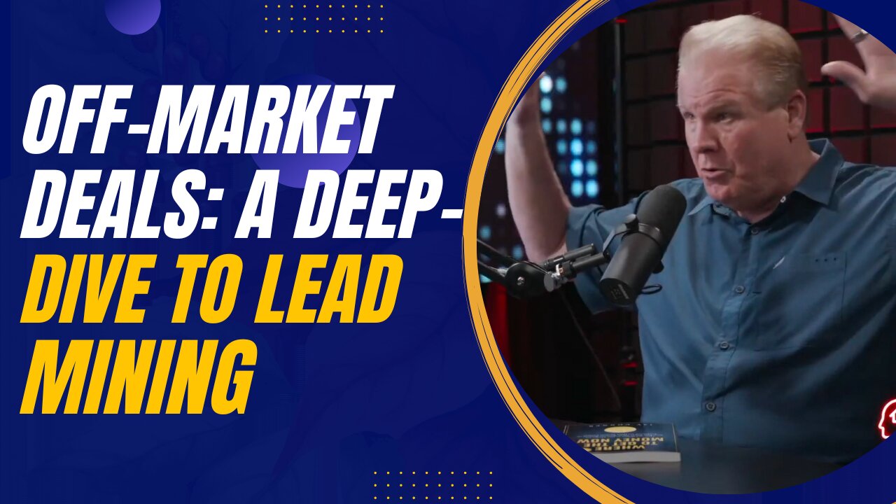 Off-Market Deals Made Easy: A Deep Dive into Lead Mining with Nicholas Nick