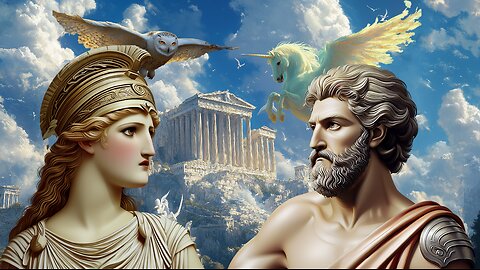 The Birth of Athena | Origin of the City of Greek Athens | Zeus | Metis | Poseidon