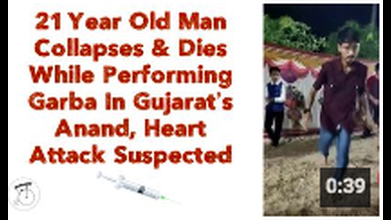 "Young Man, 21, Dies Suddenly During Garba Performance in Anand, Gujarat"