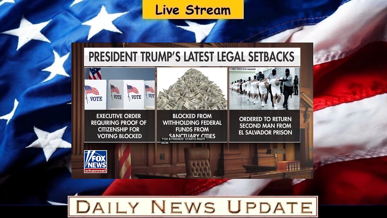 x329b: Fox News 04/25 - Major Trump orders blocked in new wave of federal judge rulings