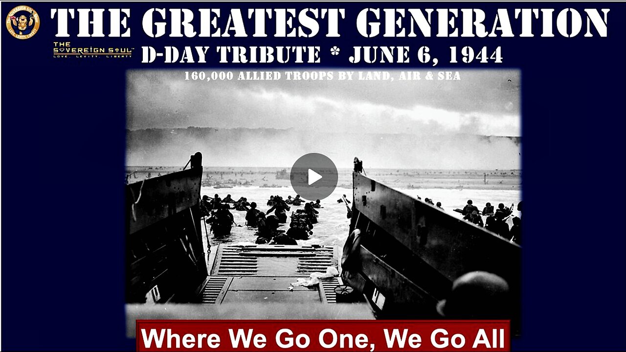 Lest We Forget: D-Day 81 Years Later & President Trump vs. Elon Comms. WWG1WGA, Step Into Your Power