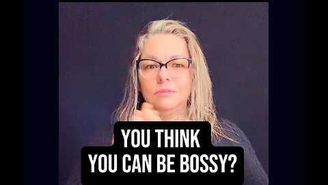 You Think You Can Be Bossy? 😱 #ASL #signlanguage
