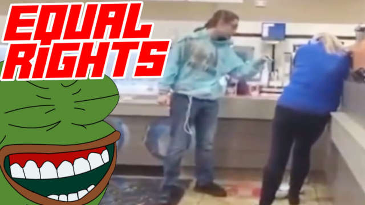 Woman Finds Out About Equality After Hitting a Man