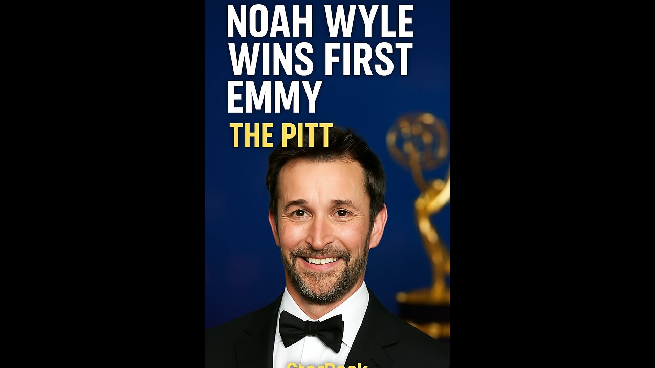 Noah Wyle Wins First Emmy for The Pitt