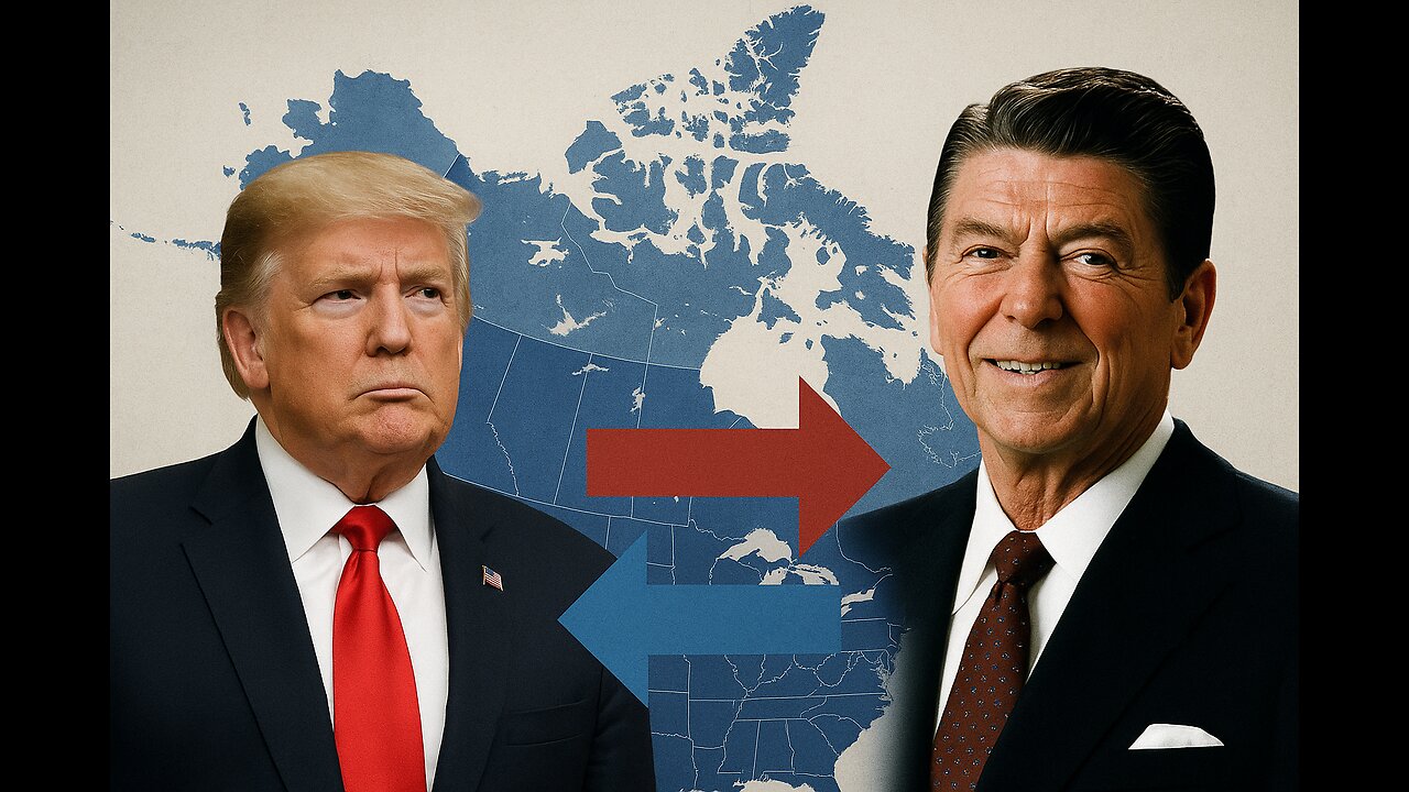 Trump’s Tariff Battle with Canada, Framed by Reagan’s 1987 Trade Address