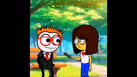 Funny cartoon video
