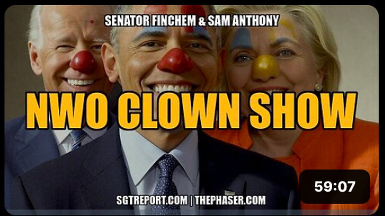 "Exposing NWO Clown Show: Insight into Senator Finchem & Sam Anthony"