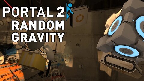 Portal 2 but Chat can Control Gravity