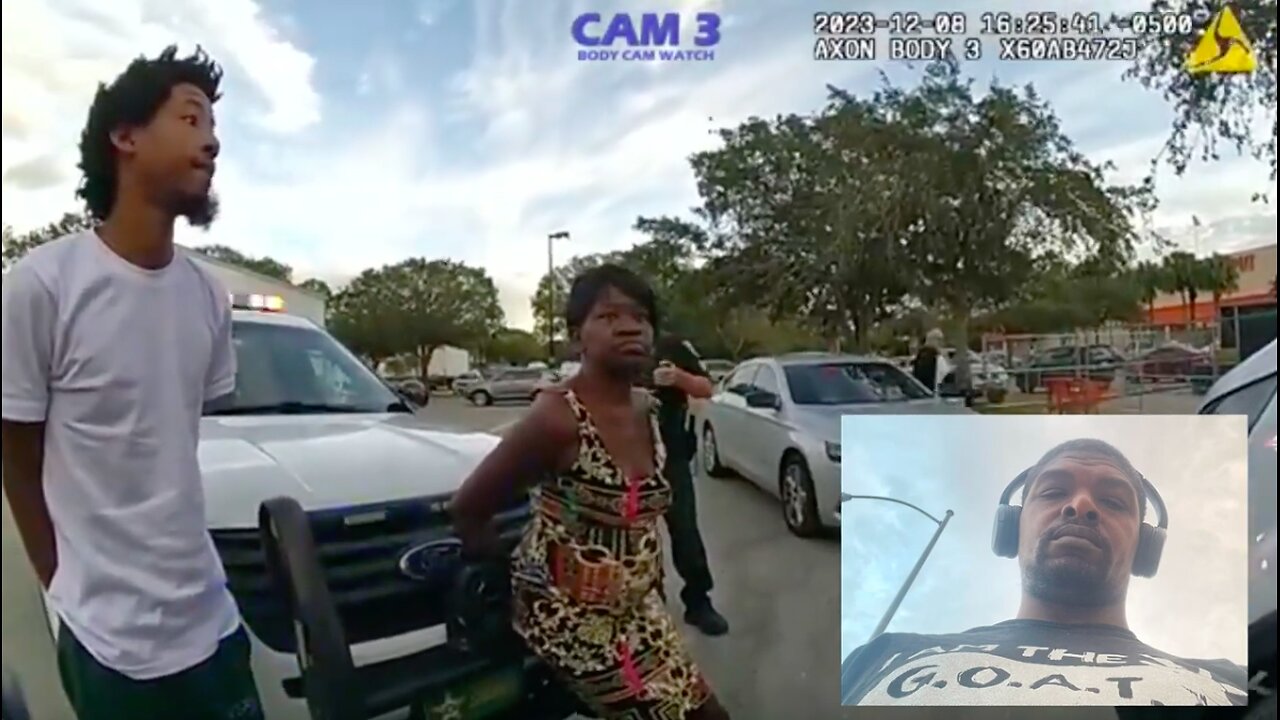 3 PERSON THEFT TEAM CAUGHT RED HANDED TRYING TO LOAD U-HAUL IN THE PARKING LOT