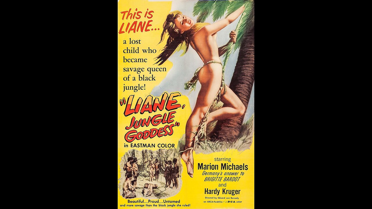 Liane Jungle Goddess (1956) | Directed by Eduard von Borsody