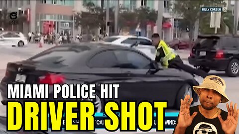 Miami Officer Shoots Driver from Car Hood After Being Struck