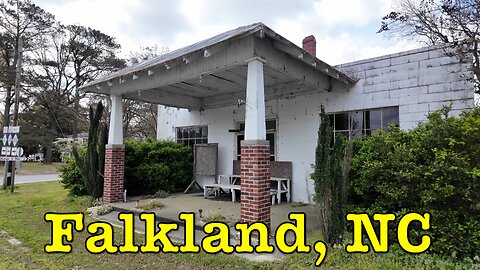 I'm visiting every town in NC - Falkland, North Carolina