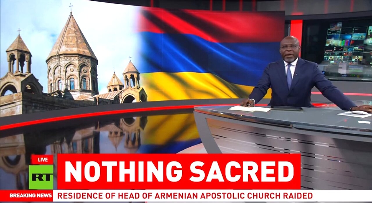 PEOPLE HORRIFIED PASHINYAN ATTEMPTS DESTROY OLDEST CHURCH IN THE WORLD IN ARMANIA 💣