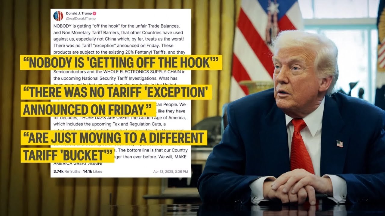 Trump Latest: White House defends Trump’s tariff moves that rattled markets
