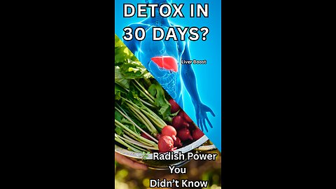 Radishes Detox the Liver? Grow These in 30 Days 🌿