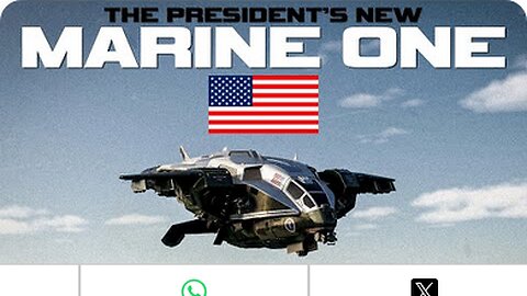 President Trump's new Marine One makes its first public appearance.