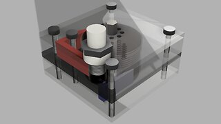 Tesla Turbine Pulse Jet Rotary Engine (with Spark Plug)