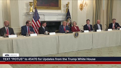 President Trump Participates in Invest America Roundtable
