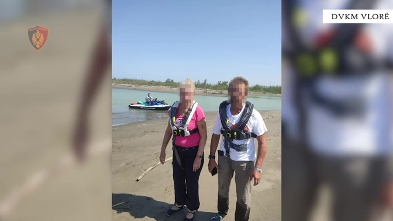 Veliera me flamur gjerman bllokohet në grykëderdhjen e lumit Seman