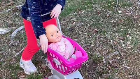 Toddler plays favorites!