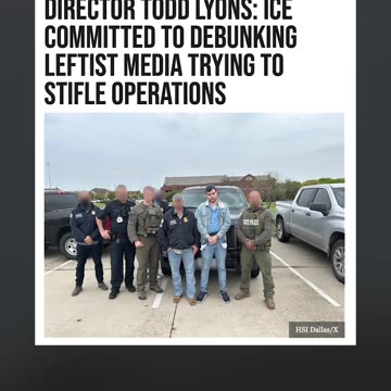 The Media Is Trying to Demonize ICE