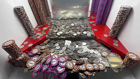 Hidden Treasure, can we find it High Limit Coin Pusher