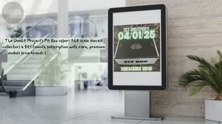 Pit Box Unboxing: The Ultimate 1:64 Scale Diecast Subscription for Collectors!