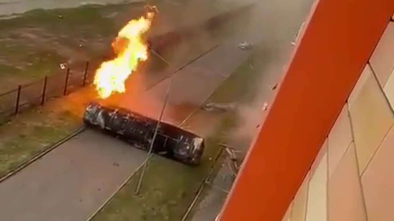 Exploding Gas Tank