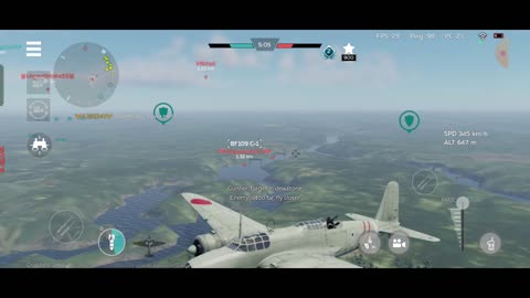 Japanese Tier 2 bomber Ki-21 gameplay | War Thunder aviation gameplay
