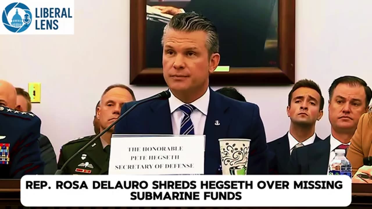 Rep. Rosa DeLauro SHREDS Hegseth Over Missing Submarine Funds