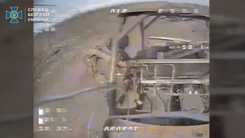 💥 Drones of special forces of the SBU are a heavenly punishment for the invaders.