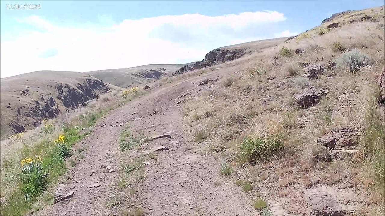 04-23-25 First ride on my new YZ250FX out in the Owyhees