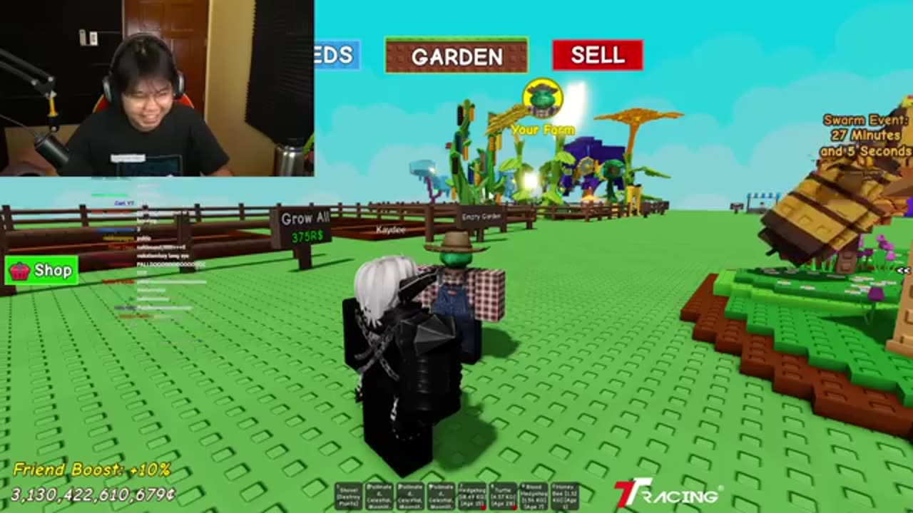 WORLD RECORD AMIN PLANT IN GROW A GARDEN - Roblox