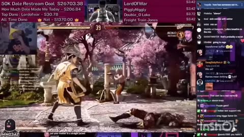 Dale Wilson/LowTierGod Being Kind Towards His Kind On Mortal Kombat 1 Compilation ( immo342 streams)