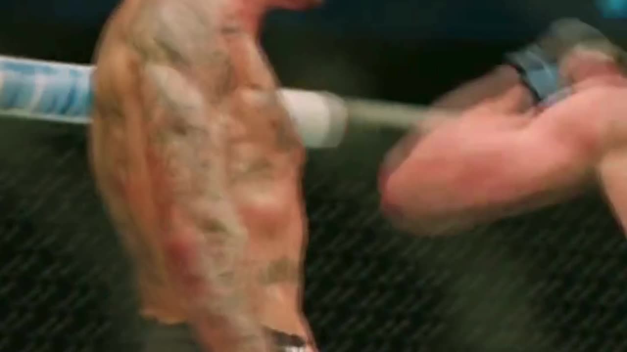 HE WAS IN THE ZONE (UFC BOXING)