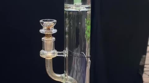 Phoenix Star Double Perc Straight Bong in Action 💗 Smooth Hits Only