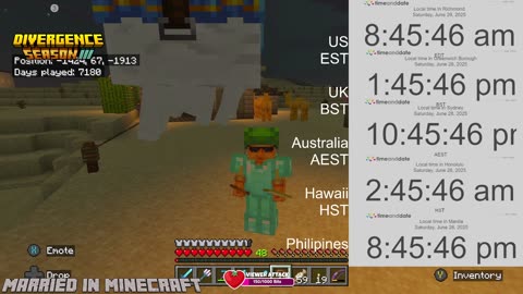 Running out of time!.. Season 3, EP 36 #DivergenceSMP #MiM #Minecraft #XBox