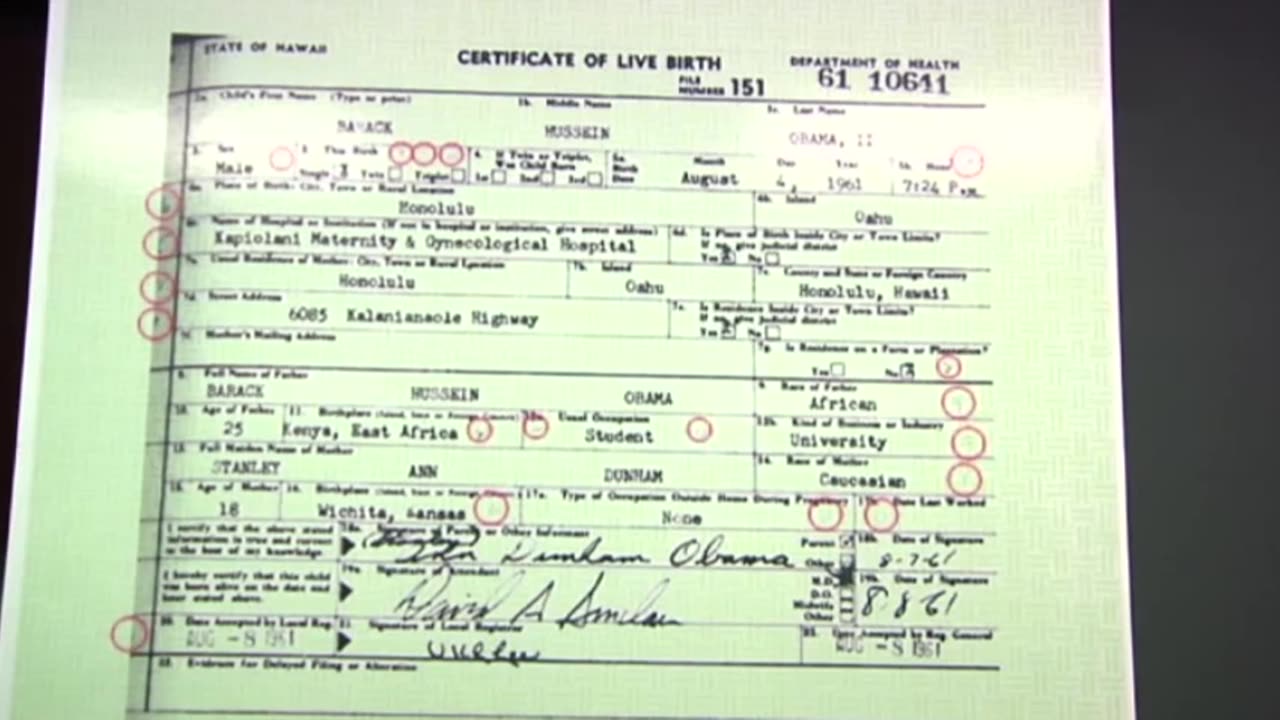 Arpaio Says Obama Birth Record Is Fraudulent (mirror)
