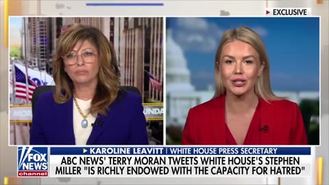 Karoline Leavitt Responds To ABC Correspondent Terry Moran's Anti-Trump Outburst