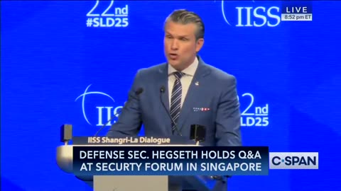 Pete Hegseth on China