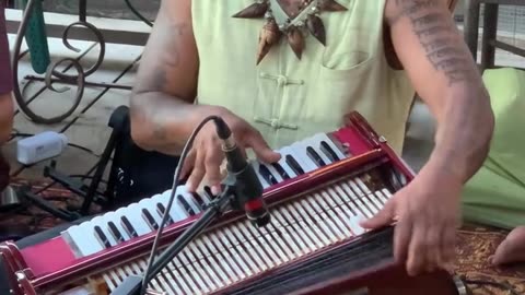 Kirtan gathering in Santa Monica, California June 2025