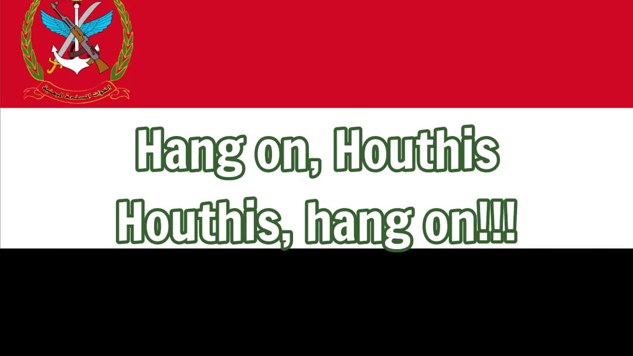 Jona O'Toole , Hang on Houthis!
