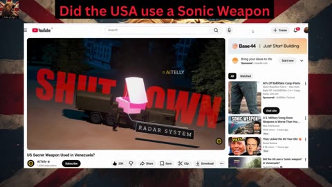 Did the USA use a Sonic Weapon