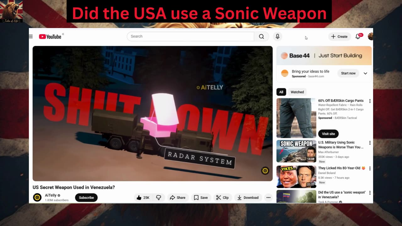 Did the USA use a Sonic Weapon