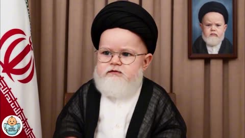 Baby Trump Disturb Ayatollah Ali Khamenei 😂 | Funny Baby Videos Of Trump | Watch Till The End!!
