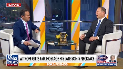 Trump envoy gives emotional gift to hostage released by Hamas