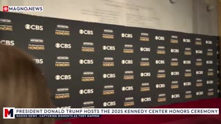 🇺🇸 American Icons Red Carpet at President Donald Trump’s 2025 Kennedy Center Honors Ceremony [LIVE]