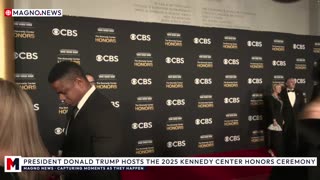 🇺🇸 American Icons Red Carpet at President Donald Trump’s 2025 Kennedy Center Honors Ceremony [LIVE]