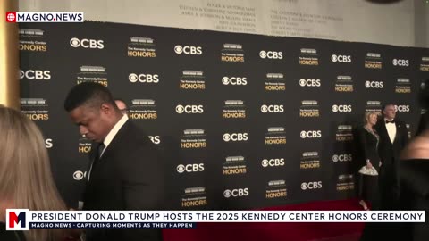 🇺🇸 American Icons Red Carpet at President Donald Trump’s 2025 Kennedy Center Honors Ceremony [LIVE]