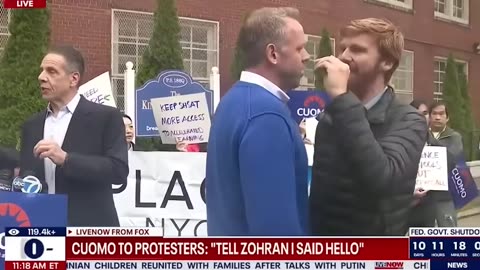 WE SHUT DOWN CUOMO'S PRESS CONFERENCE